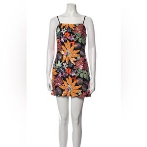 Ramy Brook Multicolor Floral Mini Dress